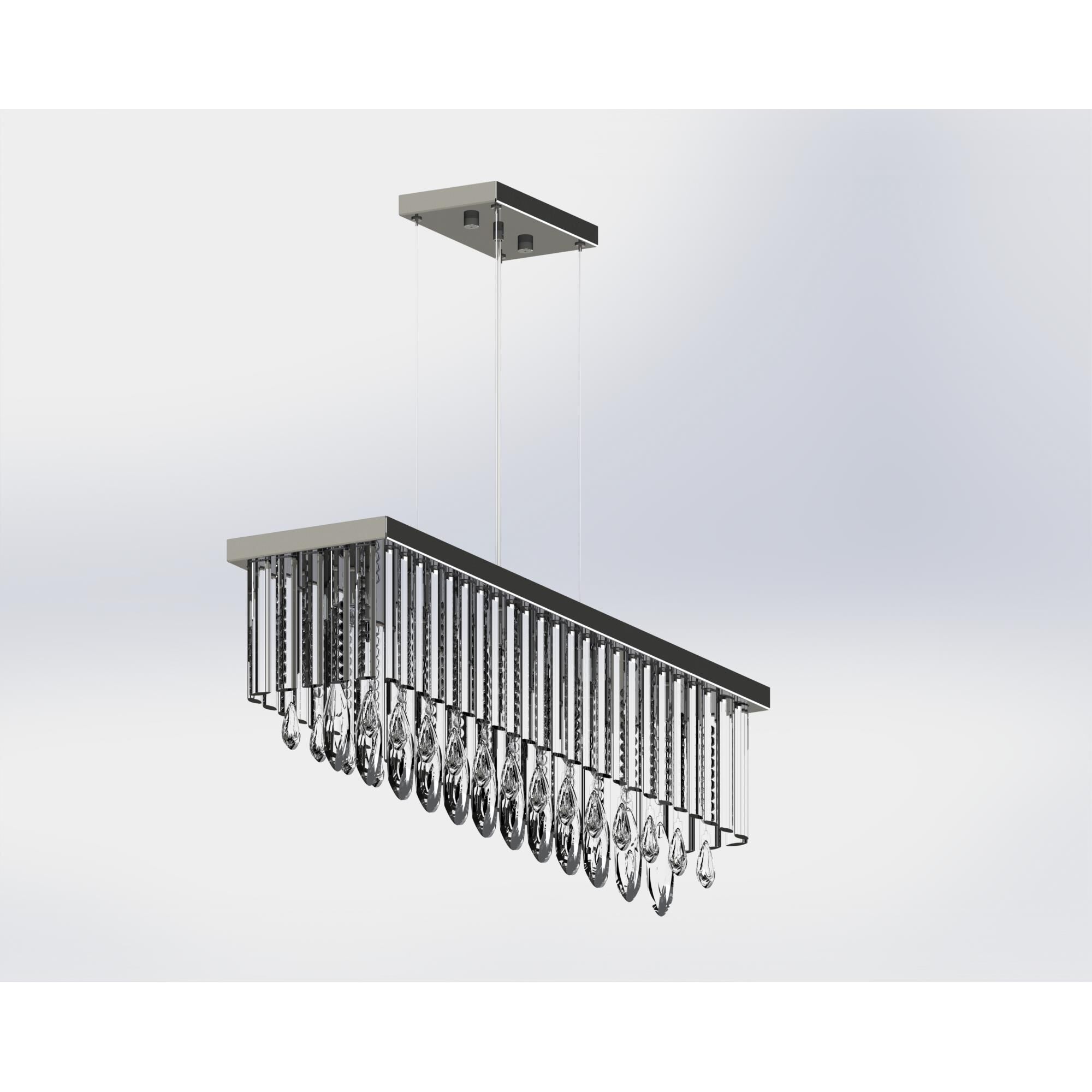 Eglo Calaondo 26 Inch 7 Light Multi Light Pendant by Eglo Lighting